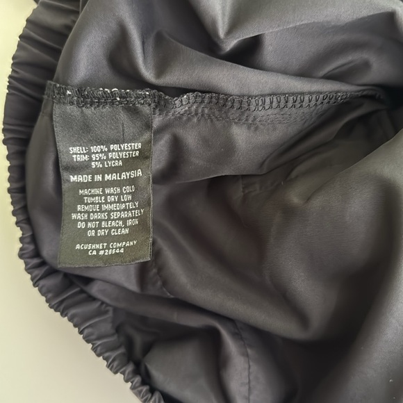 FootJoy Windbreaker Large black Short Sleeve Pullover V-Neck Golf - Picture 4 of 6